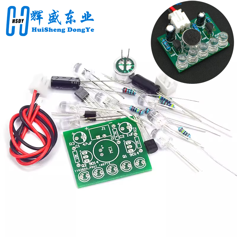 3 V-5.5 V 音声起動制御ランプ LED メロディライ - Diy Audio Electronics Kit のレビューと価格