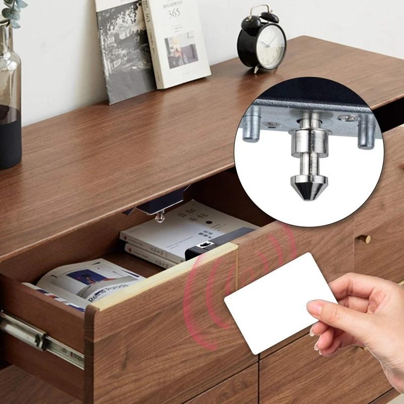 新しいスマート引き出し電子RFIDドアロック隠しDIY木製キ - Diy Electronics Cabinet のレビューと価格