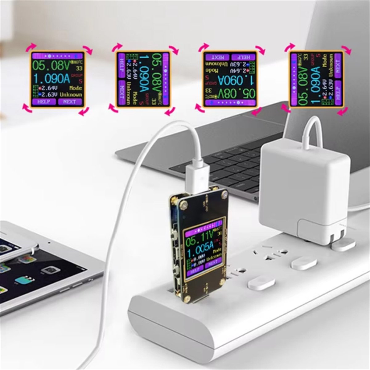 A99X デジタルカラーLCD表示計器 A3 パワーメーター - Logic Analyzer Usb のレビューと価格