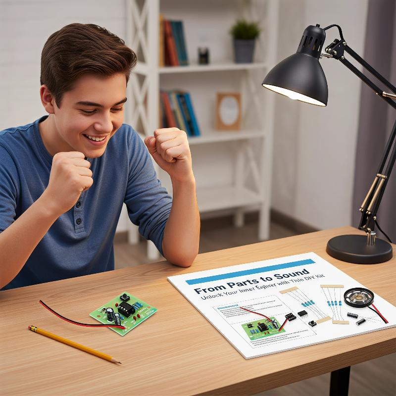 NE555 ドアベル DIY はんだ付け練習キット デュアル - Diy Electronics Project Kit のレビューと価格