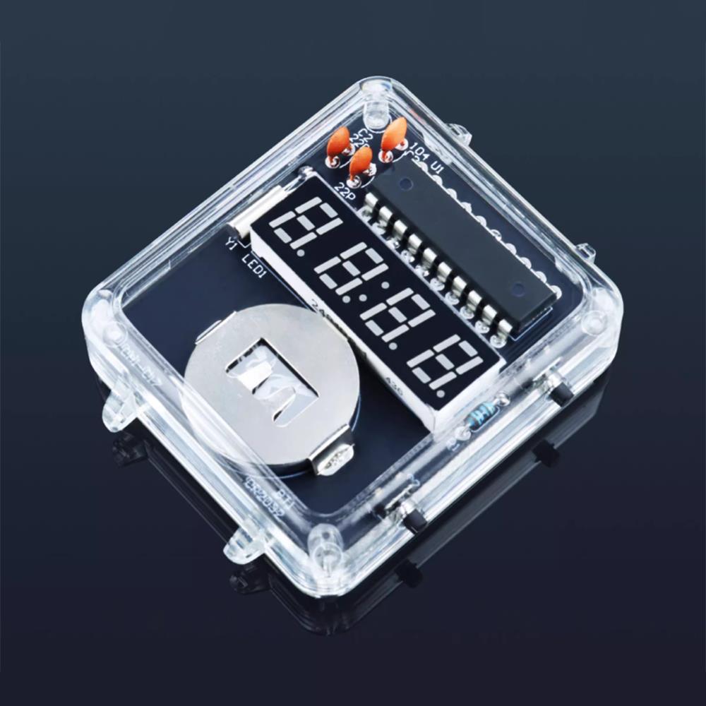 LED DIY 電子時計キットデジタル管時計アクセサリーはん - Diy Audio Electronics Kit のレビューと価格