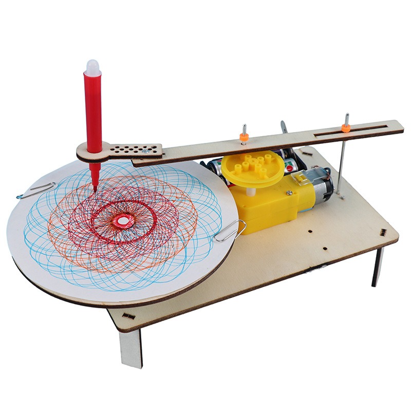 DIY 木製電動プロッター描画ロボット クリエイティブ ST - Diy Electronics Learning Kit のレビューと価格