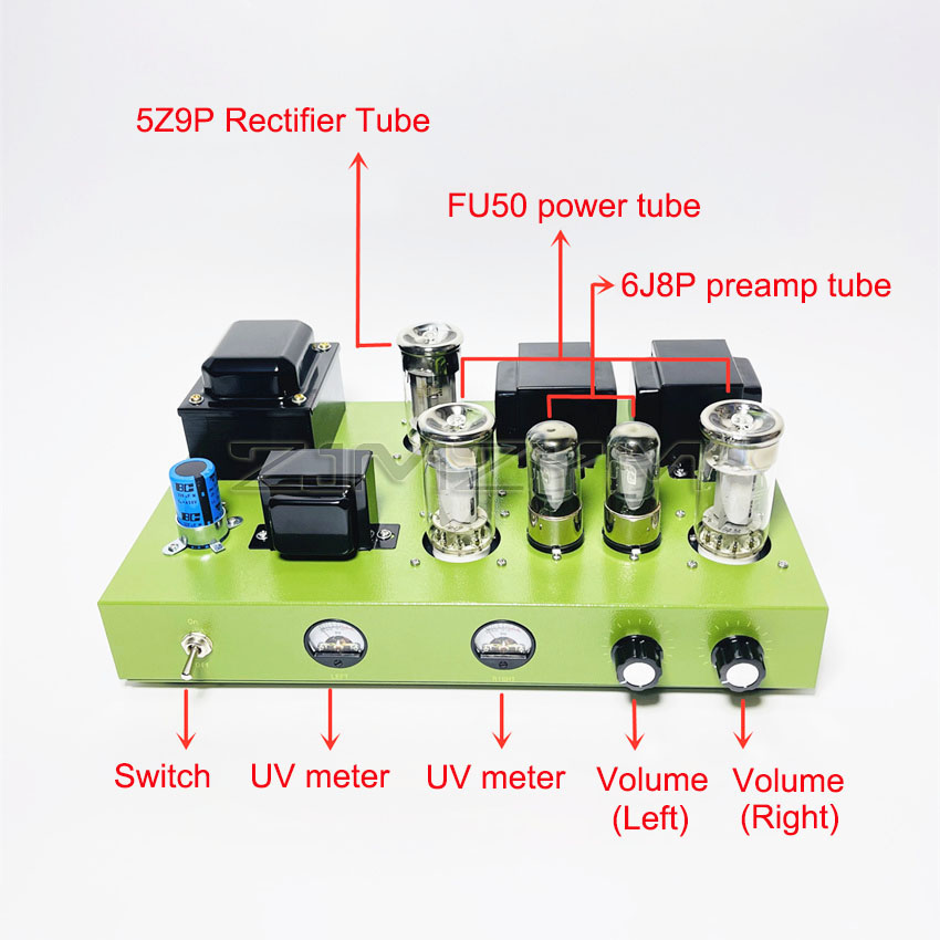 Fu50真空管アンプキット,日曜大工キット,Bluetoot - Diy Audio Electronics Kit のレビューと価格